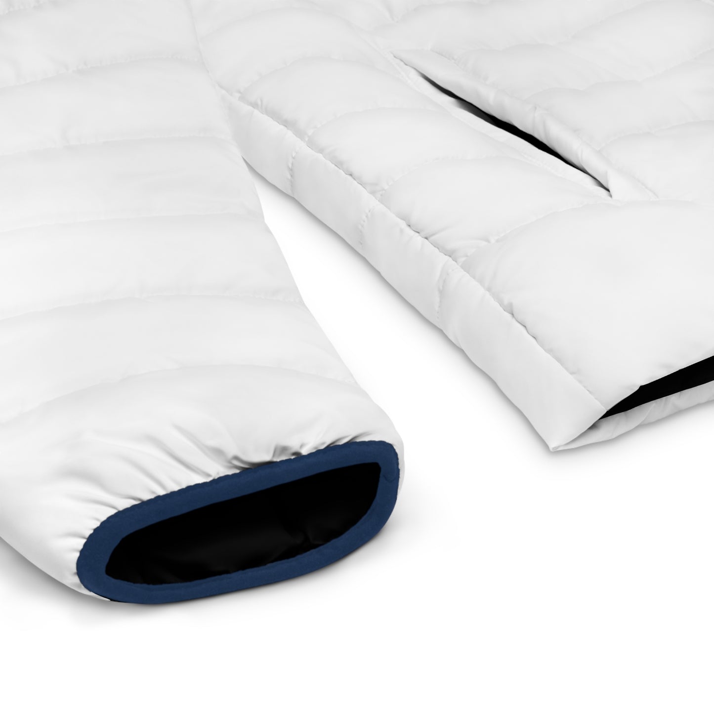 Angel Media Ministry - White Men's Puffer Jacket