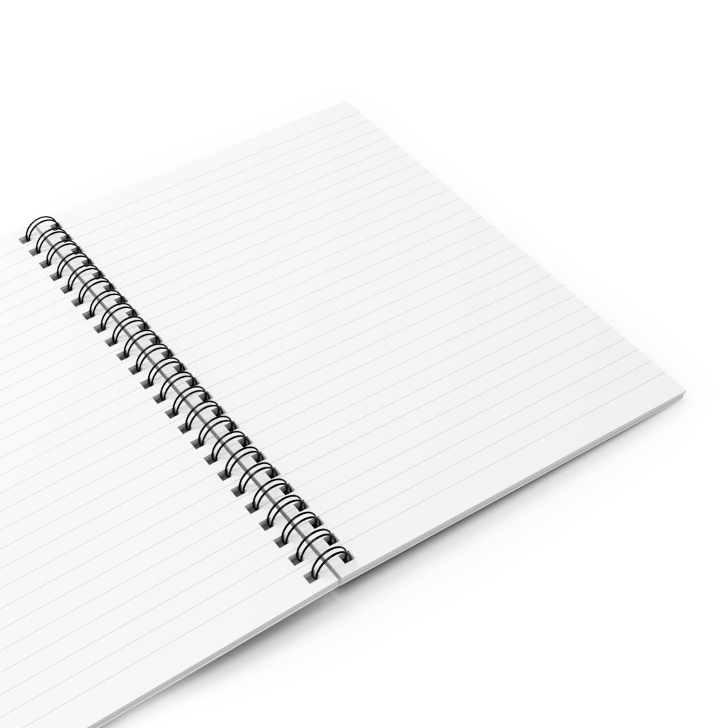 Angel Media Ministry - White Spiral Notebook - Ruled Line