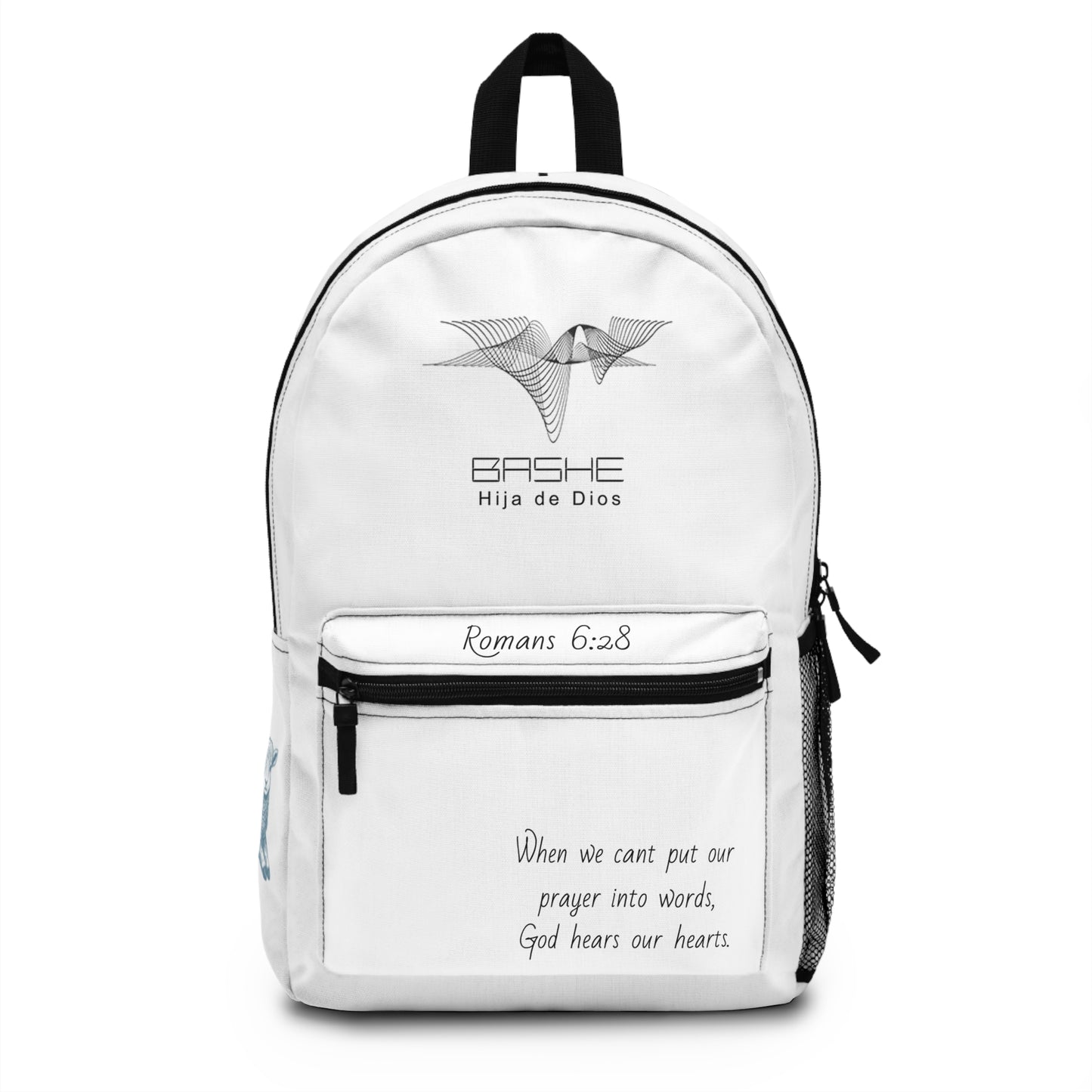 Bashe White Backpack
