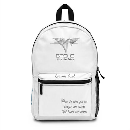 Bashe White Backpack