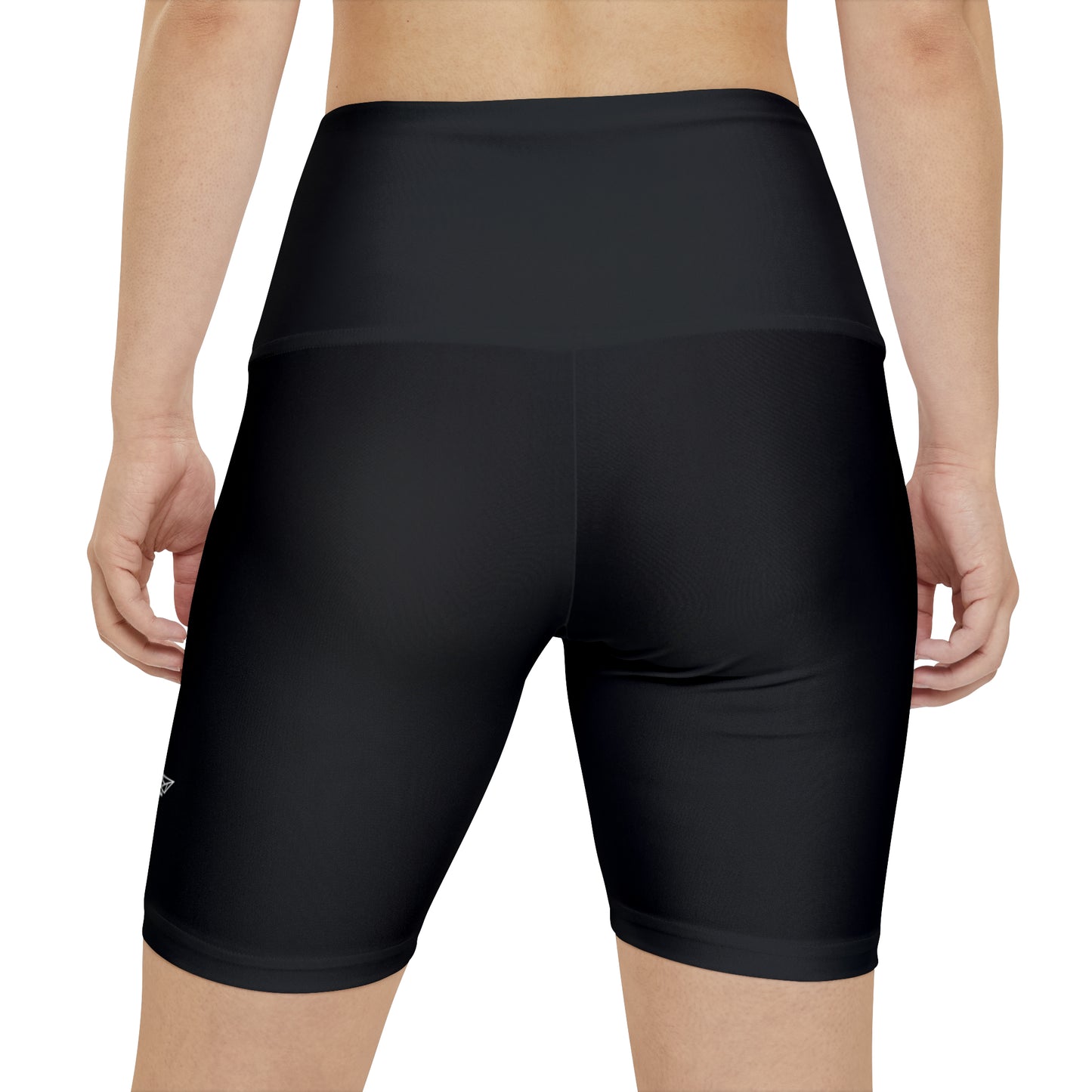 Angel Media Ministry - Black Women's Workout Shorts