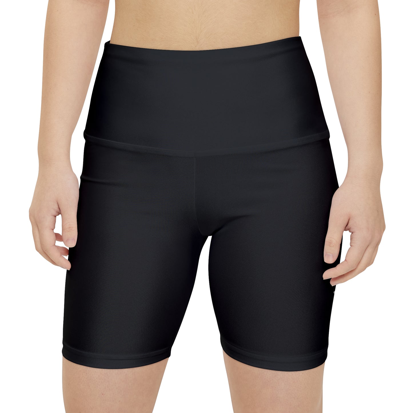 Angel Media Ministry - Black Women's Workout Shorts