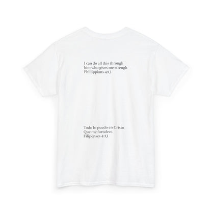 Bashe White Unisex Heavy Cotton Tee