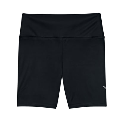 Angel Media Ministry - Black Women's Workout Shorts