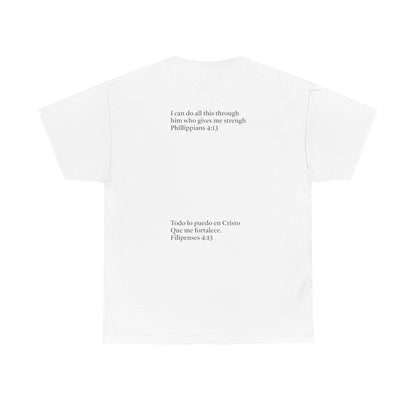 Bashe White Unisex Heavy Cotton Tee