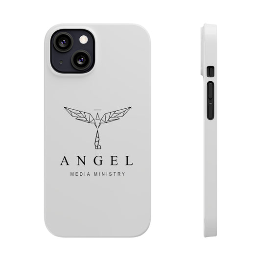 Angel Media Ministry - White iPhone Case