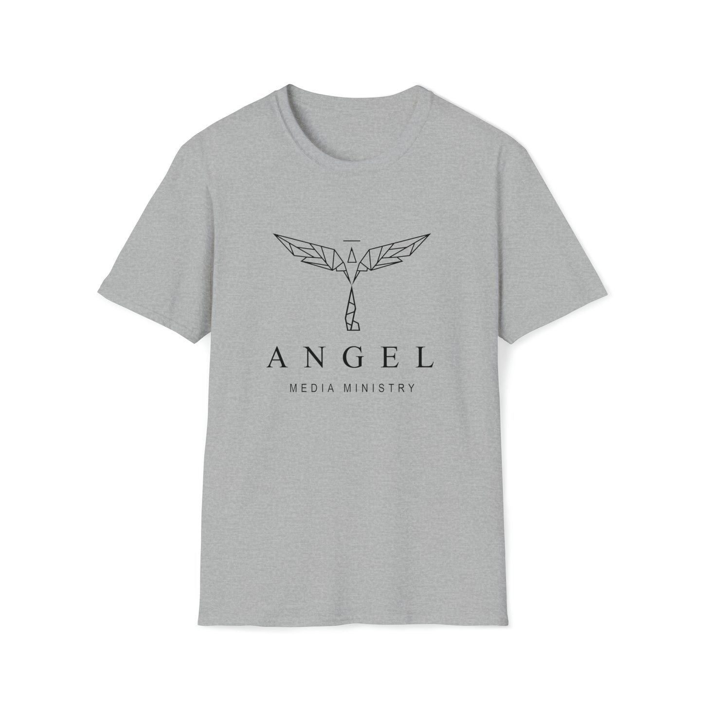 Angel Media Ministry - Grey Unisex Iconic T-Shirt