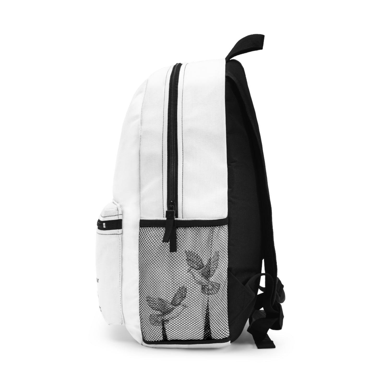 Bashe White Backpack