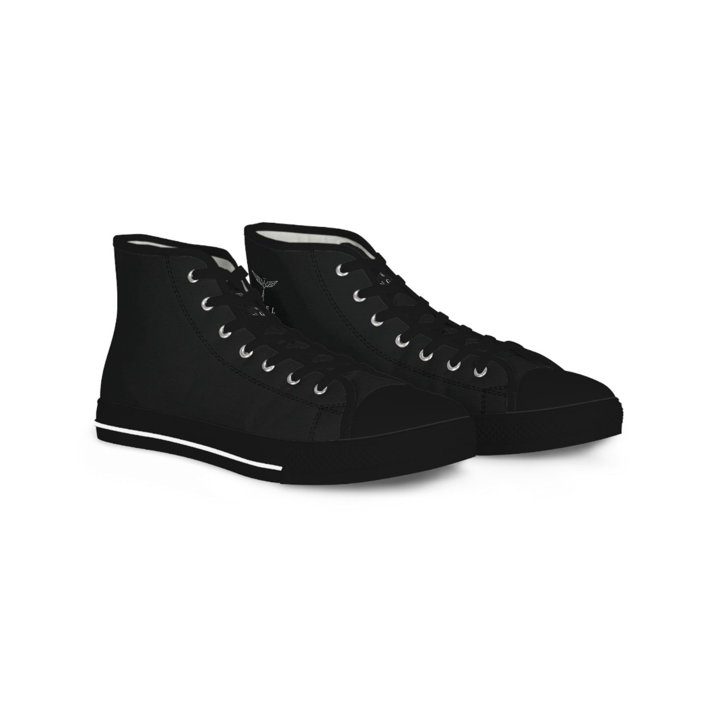 Angel Media Ministry - Black Unisex High Top Sneakers