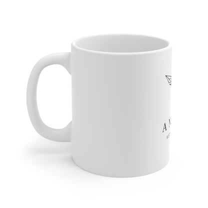 Angel Media Ministry - White Ceramic Mug 11oz