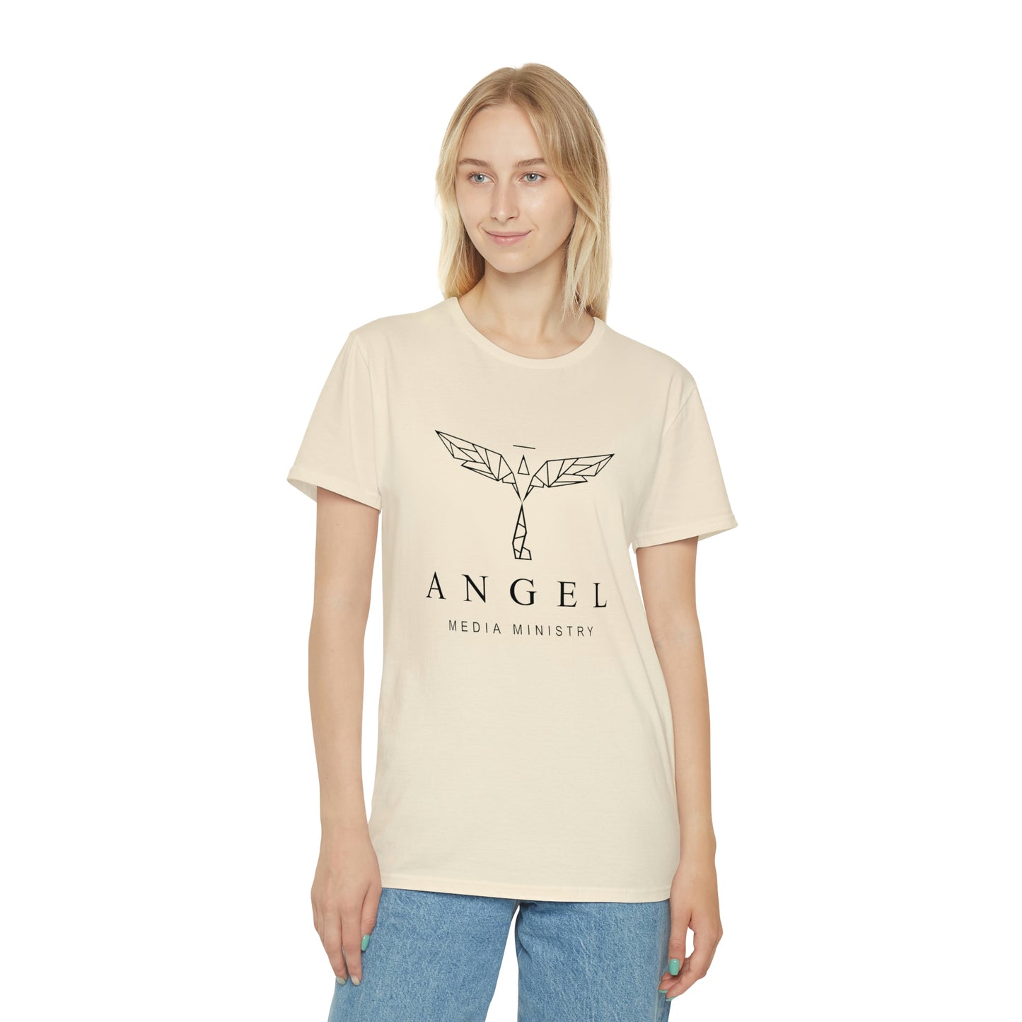 Angel Media Ministry - Beige T-Shirt