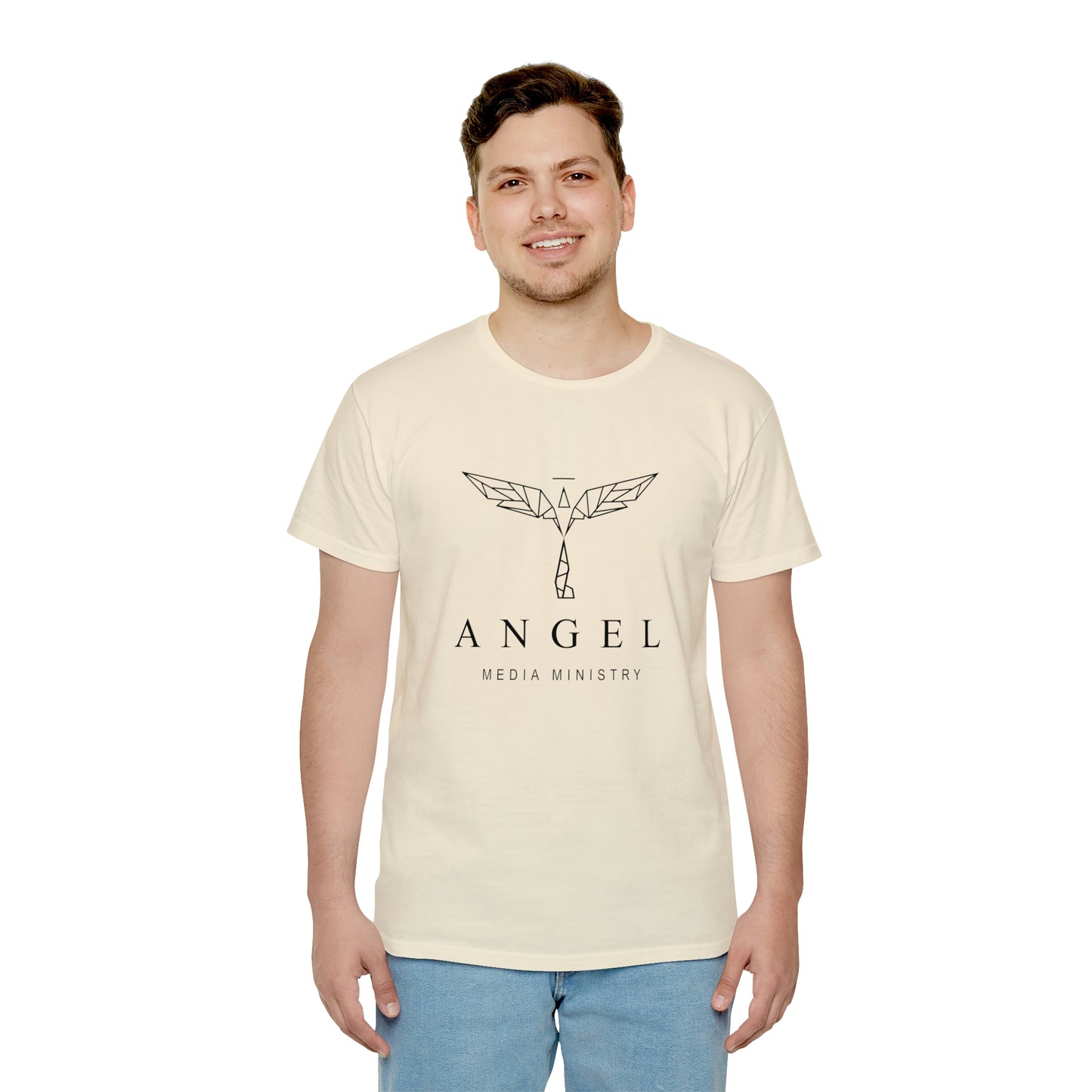 Angel Media Ministry - Beige T-Shirt