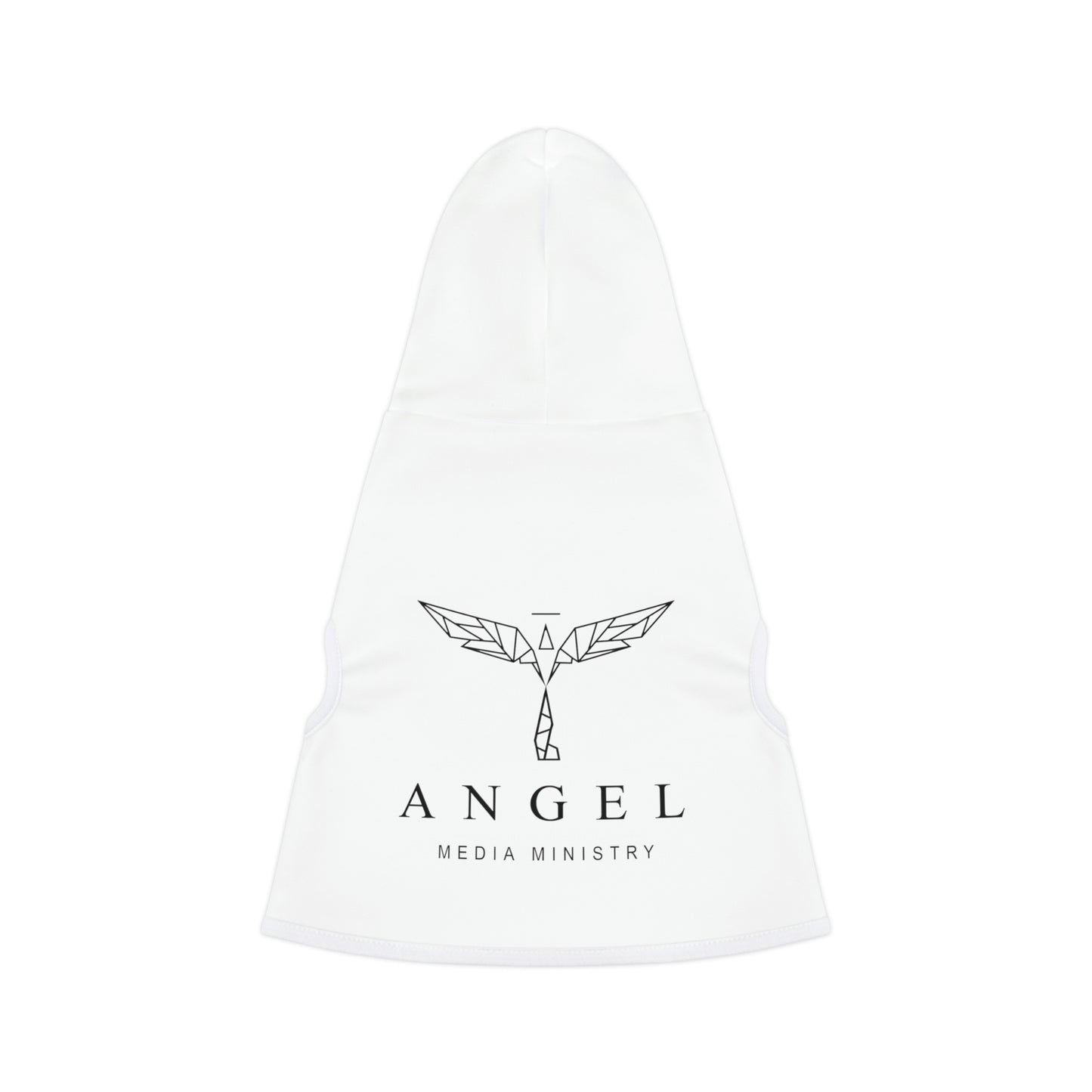 Angel Media Ministry - White Dog Hoodie