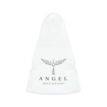 Angel Media Ministry - White Dog Hoodie