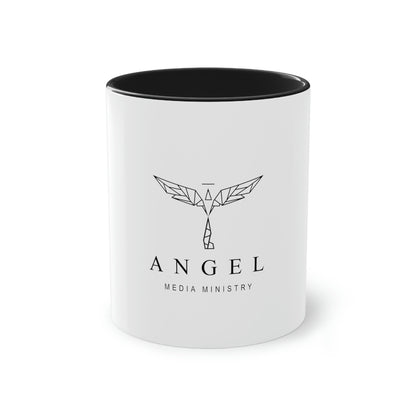 Angel Media Ministry - Two Tone Coffee Mug, 11oz